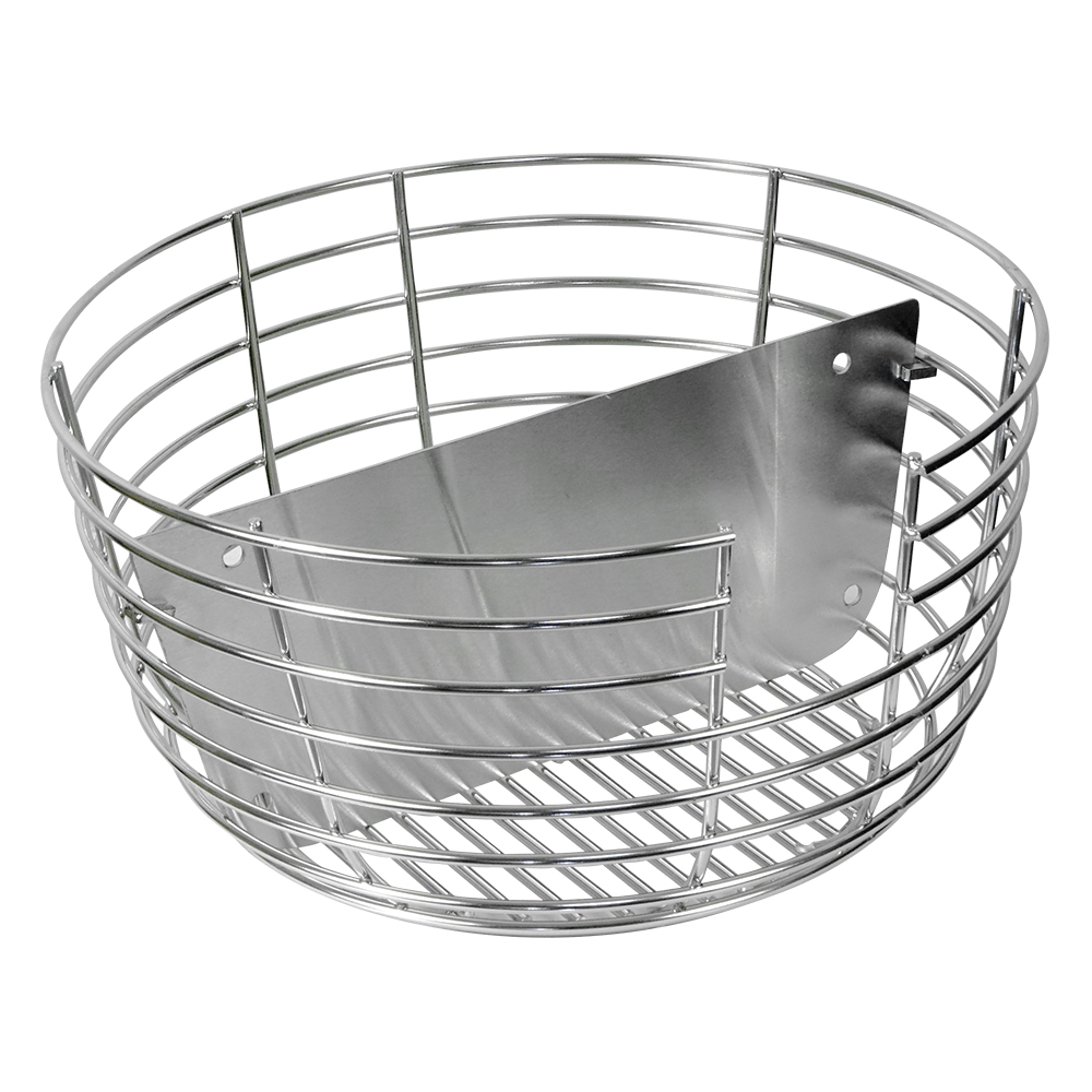 Charcoal basket with shared